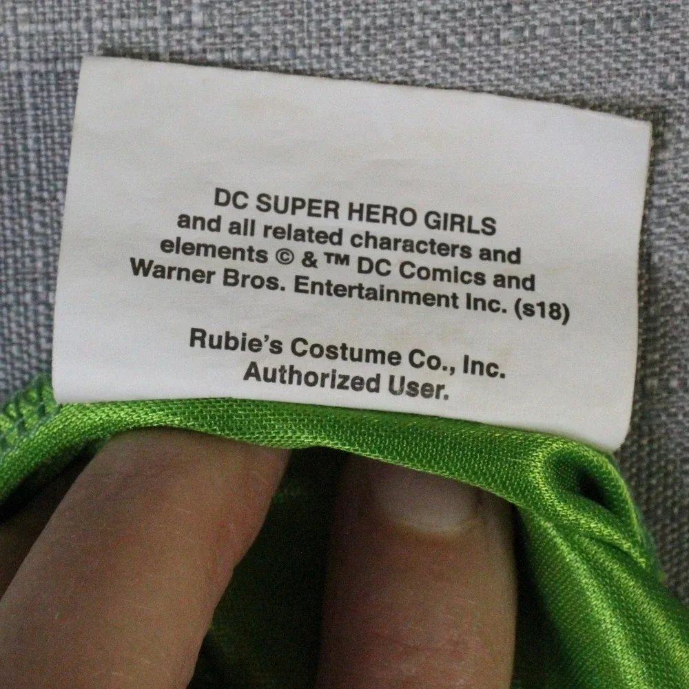 Rubies DC Super Hero Girls Poison Ivy Costume Set Size M Green Cottagecore Gorp